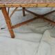 Table basse en rotin