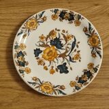 Assiette pillivuyt decor grand feu