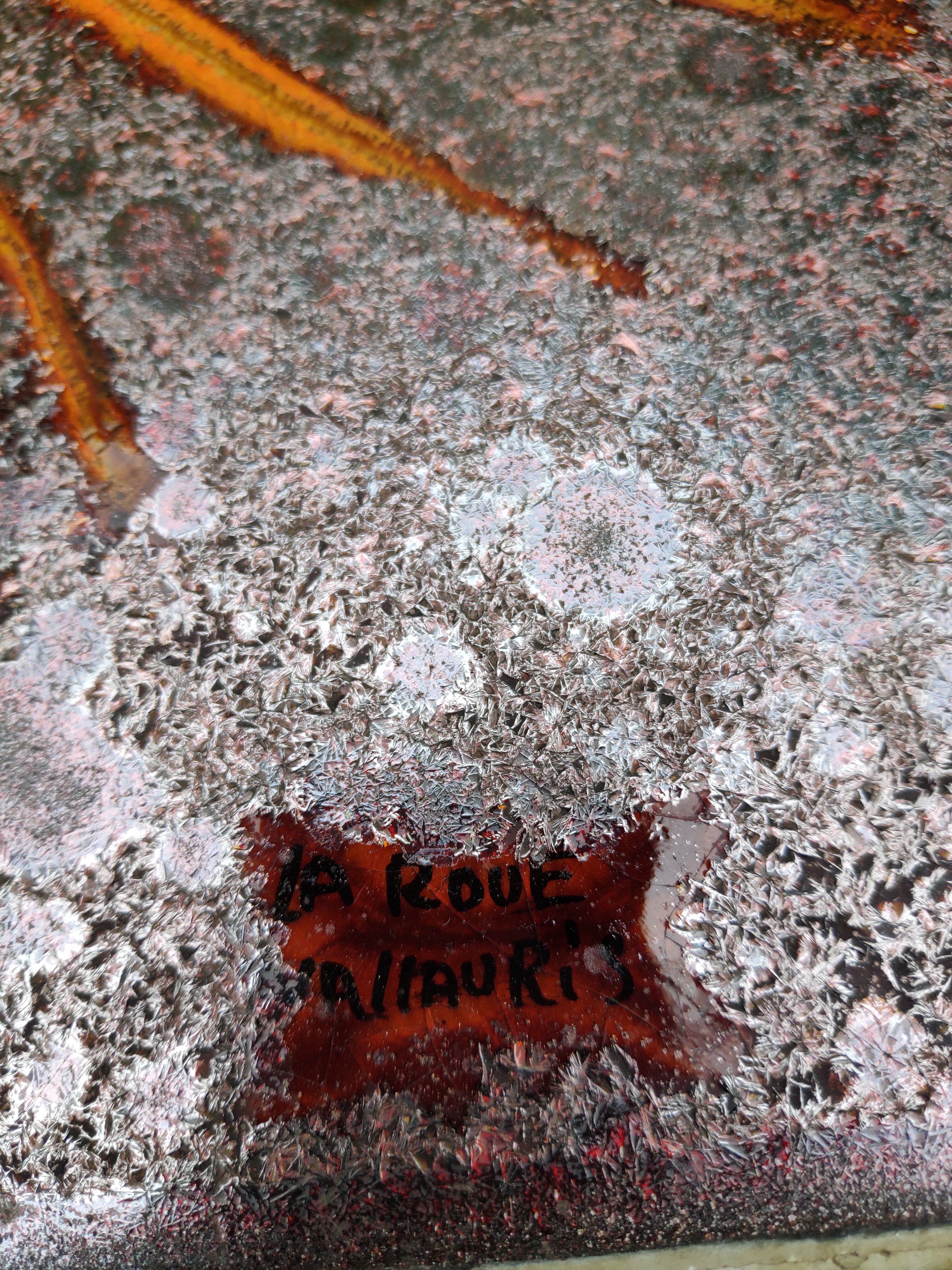 Vintage coffee table La Roue Vallauris