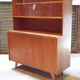 High buffet Biblitheque compass feet U 450 by Jiri Jiroutek for Interier Praha 1960