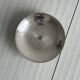 Shiny silver metal cup