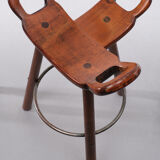 Spanish marbella sergio rodrigues bar stools 1970s