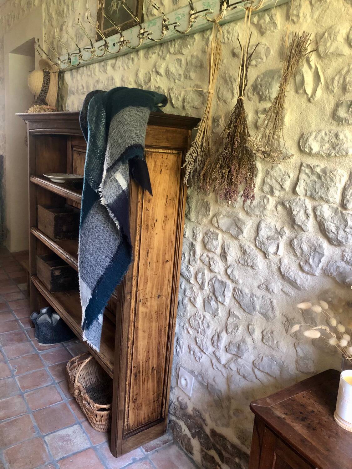 Renovated antique storage furniture