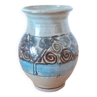 Small vintage stoneware vase