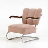 Fauteuil Bauhaus de Mücke & Melder, années 1930