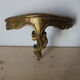 Gilded wooden console