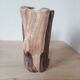 Vase Imitation Bois Mat Vintage