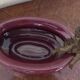 Catch-all or decorative bowl combining a ceramic container.