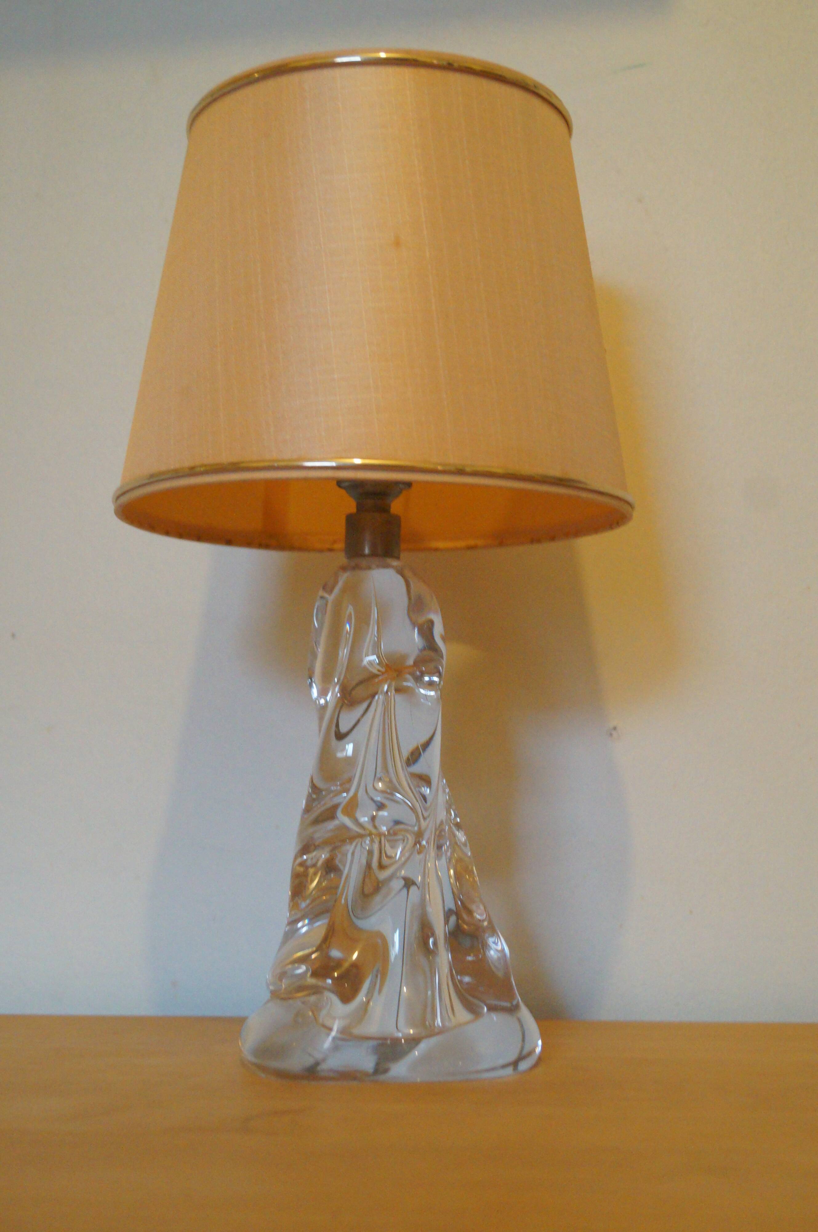 Art-deco crystal lamp 1930