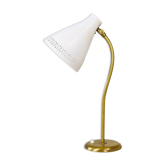 Lampe de table réglable rare moderne du milieu du siècle Böhlmarks, années 1940, Suède