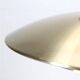 Belid pendant lamp / Danish modern design / brass / aluminum / 1980s