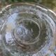 Small transparent glass demijohn 5L, 1950s