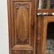 Art Deco buffet in solid walnut, 20th century.