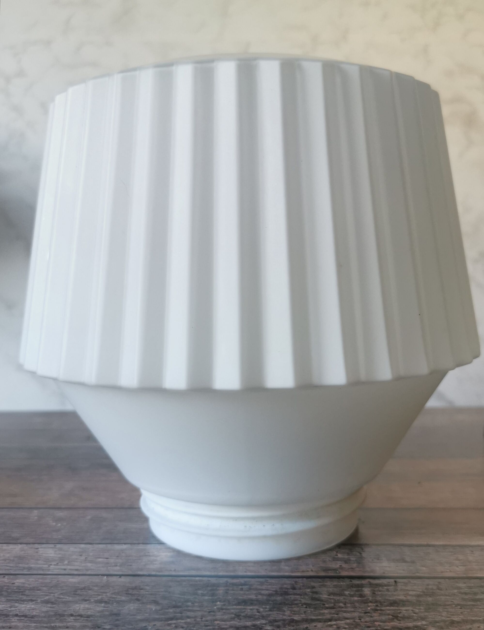 Philips vintage ceiling lamp pleated glass