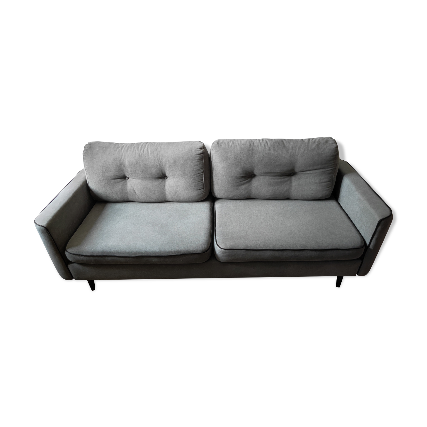 Grey sofa bed