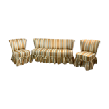 Set sofa and armchairs toad