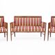 Antique living room set from the end of the 19th century.
