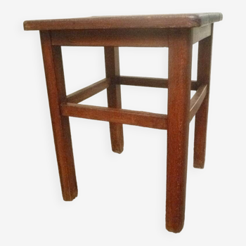 Wooden stool, vintage