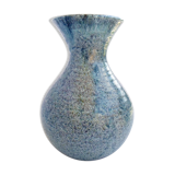 Blue vase of Accolay pottery