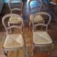 Set of 4 Louis Philippe style chairs