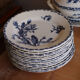 antique Gien service model Cactus in earthenware