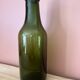Antique bottle made of thick glass