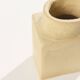 Cuubik small saffron vase