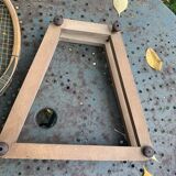 Tunmer special wooden tennis racket, vintage and collector wooden frame screen protector