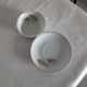 Tasse et sous tasse en porcelaine de Limoges marque bernardaud catherine