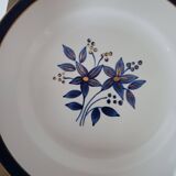 Dessert plates Moulins des Loups.