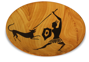 Assiette décorative