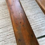 Guinguette table and its 2 benches