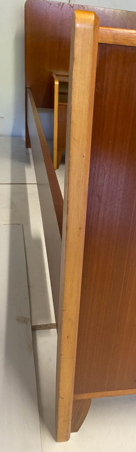 Vintage bed and bedside tables from 1957