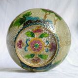 Openwork plique-à-jour enamel pot - 1920 to 1949 - China