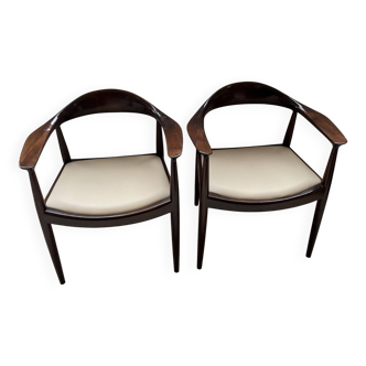 Pair of armchairs