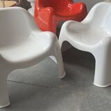 Pair of Toga armchairs by Sergio Mazza for Artemide 1968