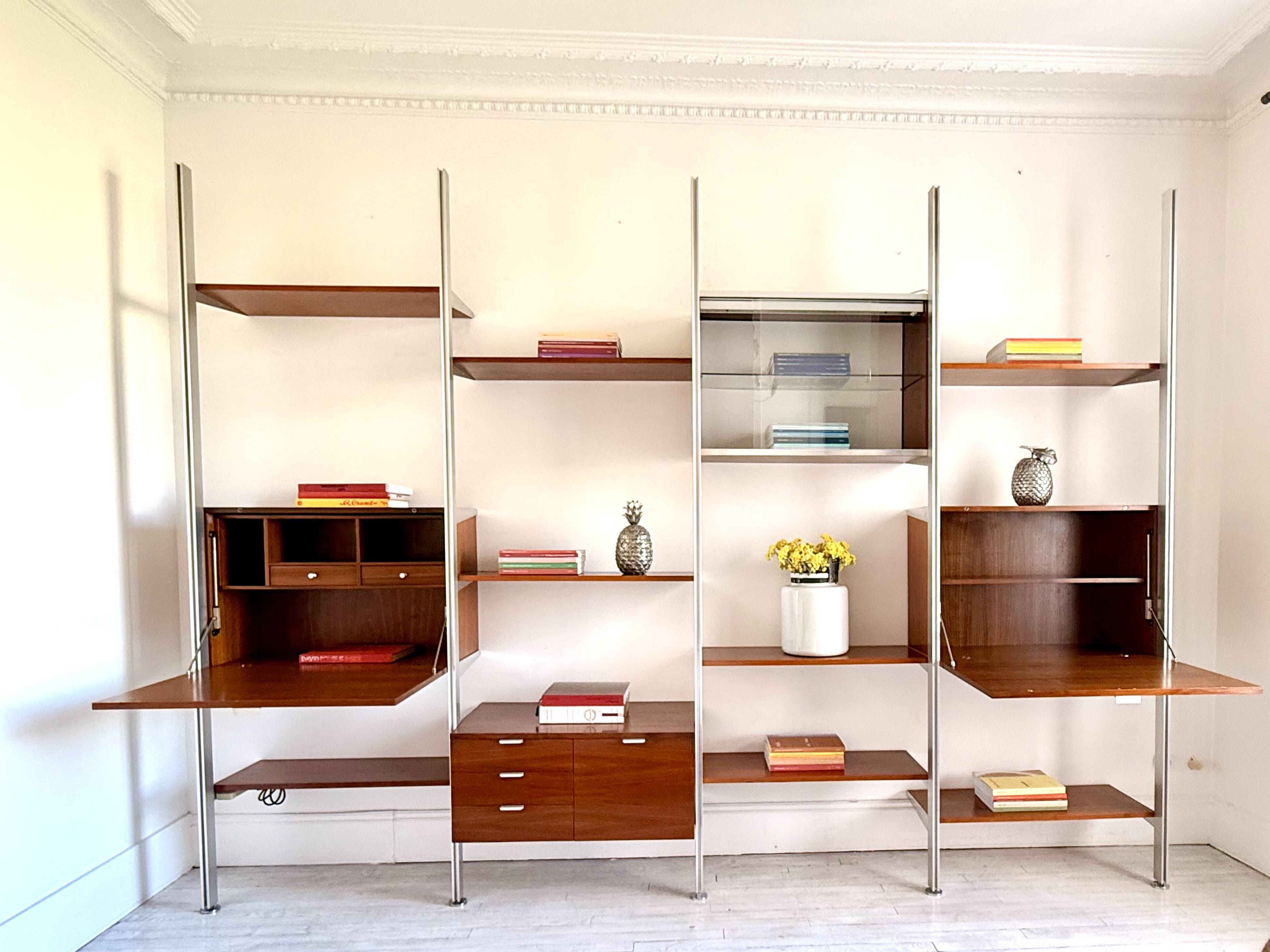 Modular floor library CSS George Nelson by Mobilier International