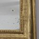 Golden Louis Philippe mirror - 76x55cm
