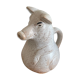 Pig-shaped sandstone pitcher
