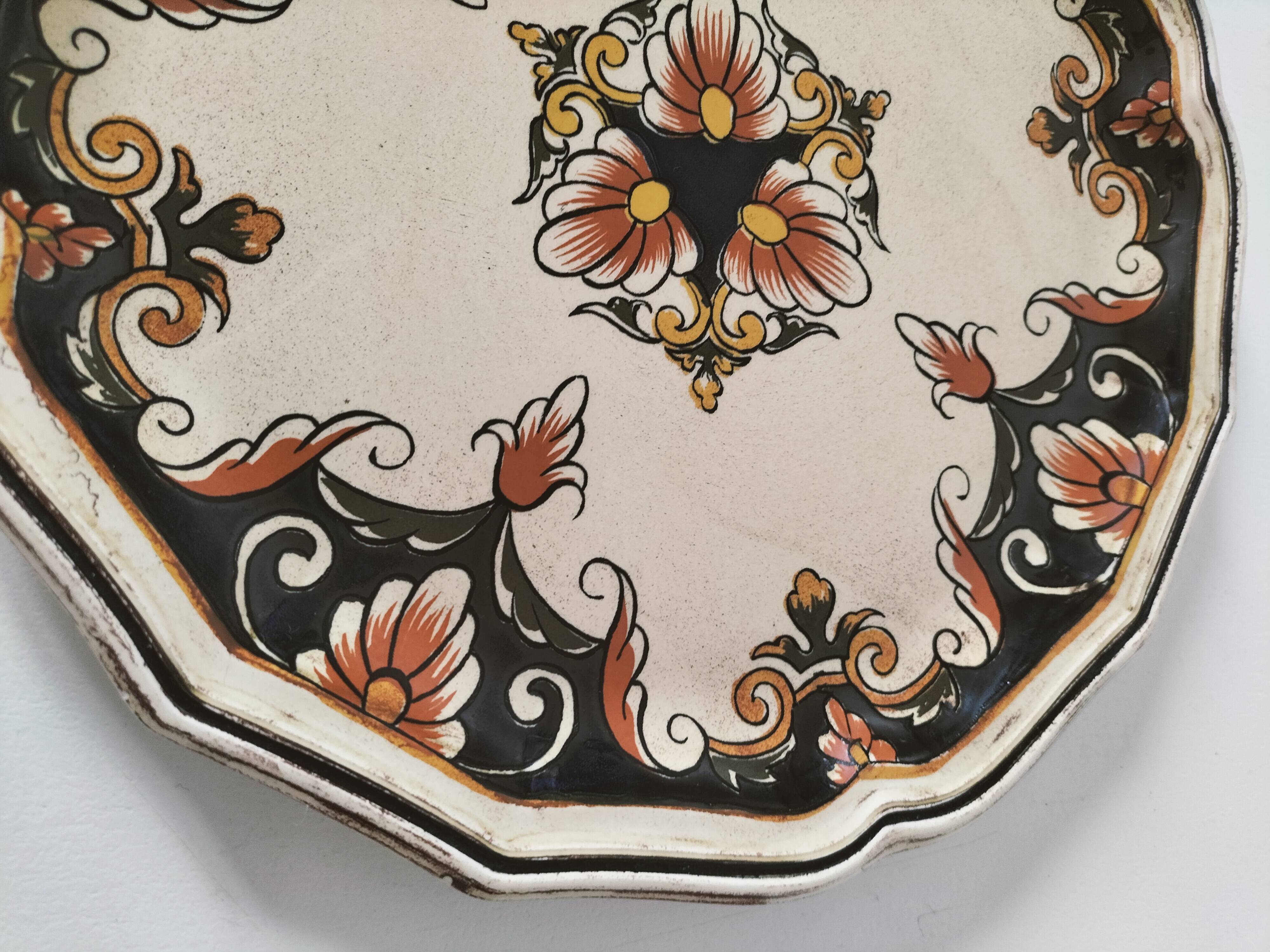 Assiette Buchy Salins France vers 1920–1930