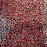 Antique Persian Bidjar handmade rug 7.5' x 10.11' 1920s - 1C1210