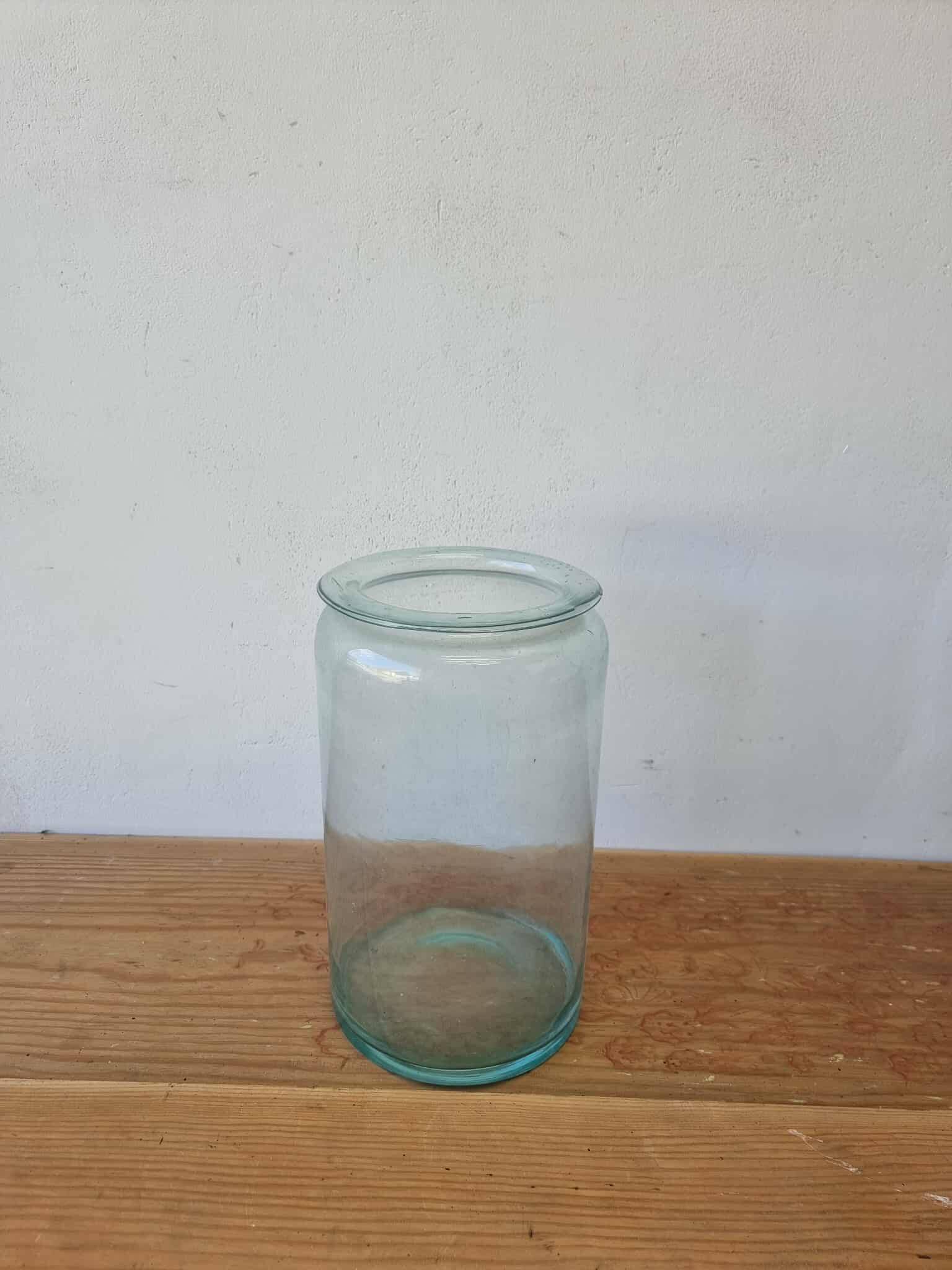 Vintage glass bottles and vases