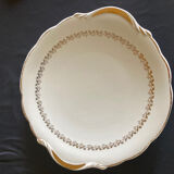 Round cake dish vintage sarreguemines and digoin
