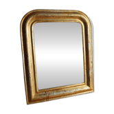 Antique Louis-Philippe gilded small mirror