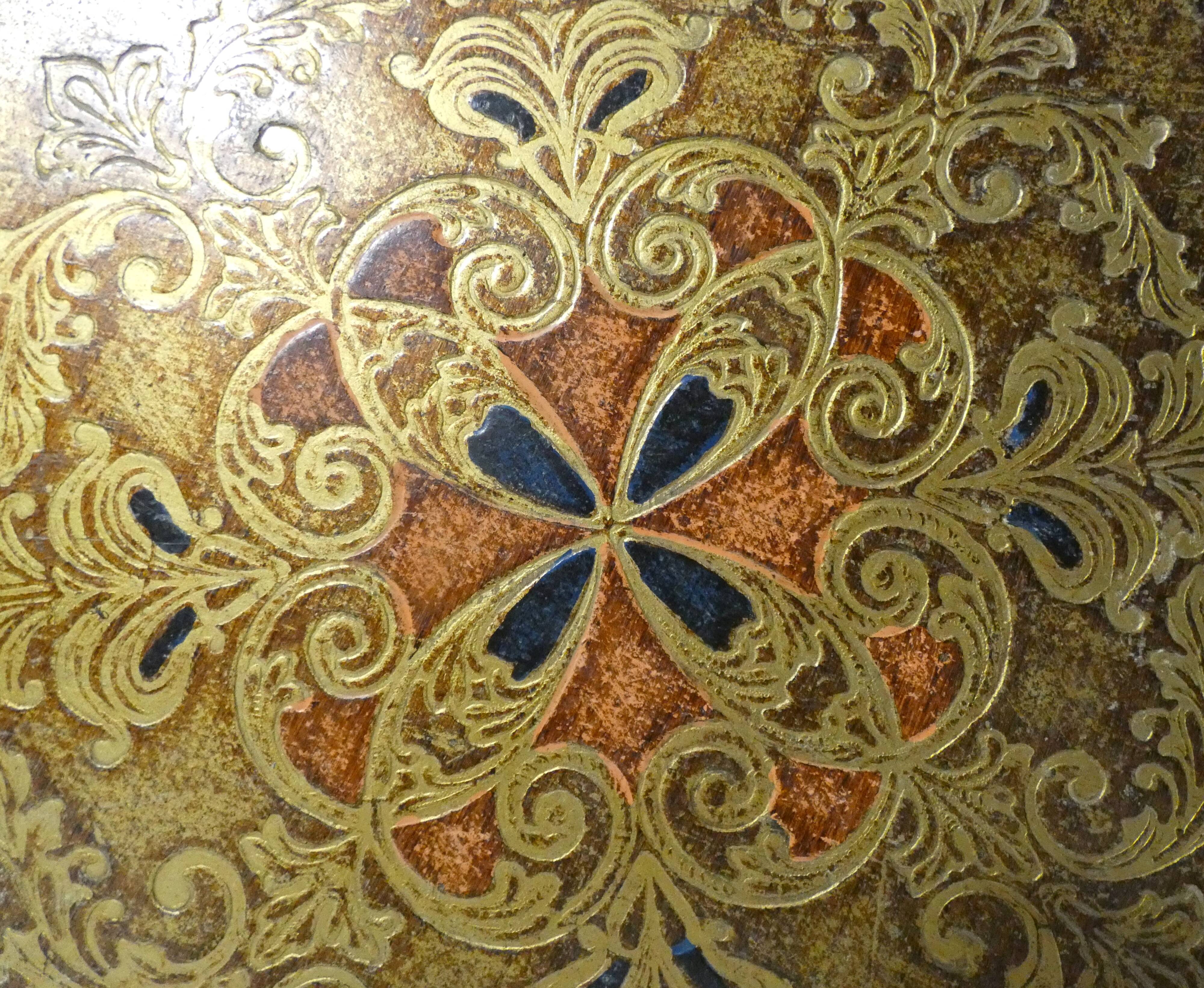 ancient Venetian tray