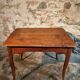 French side table in cherry wood, late 18th century.
