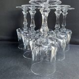 6 Verres à eau – Cristalleries Royales de Champagne - Bayel