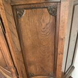 Louis XIV style sideboard in solid oak, 19th century