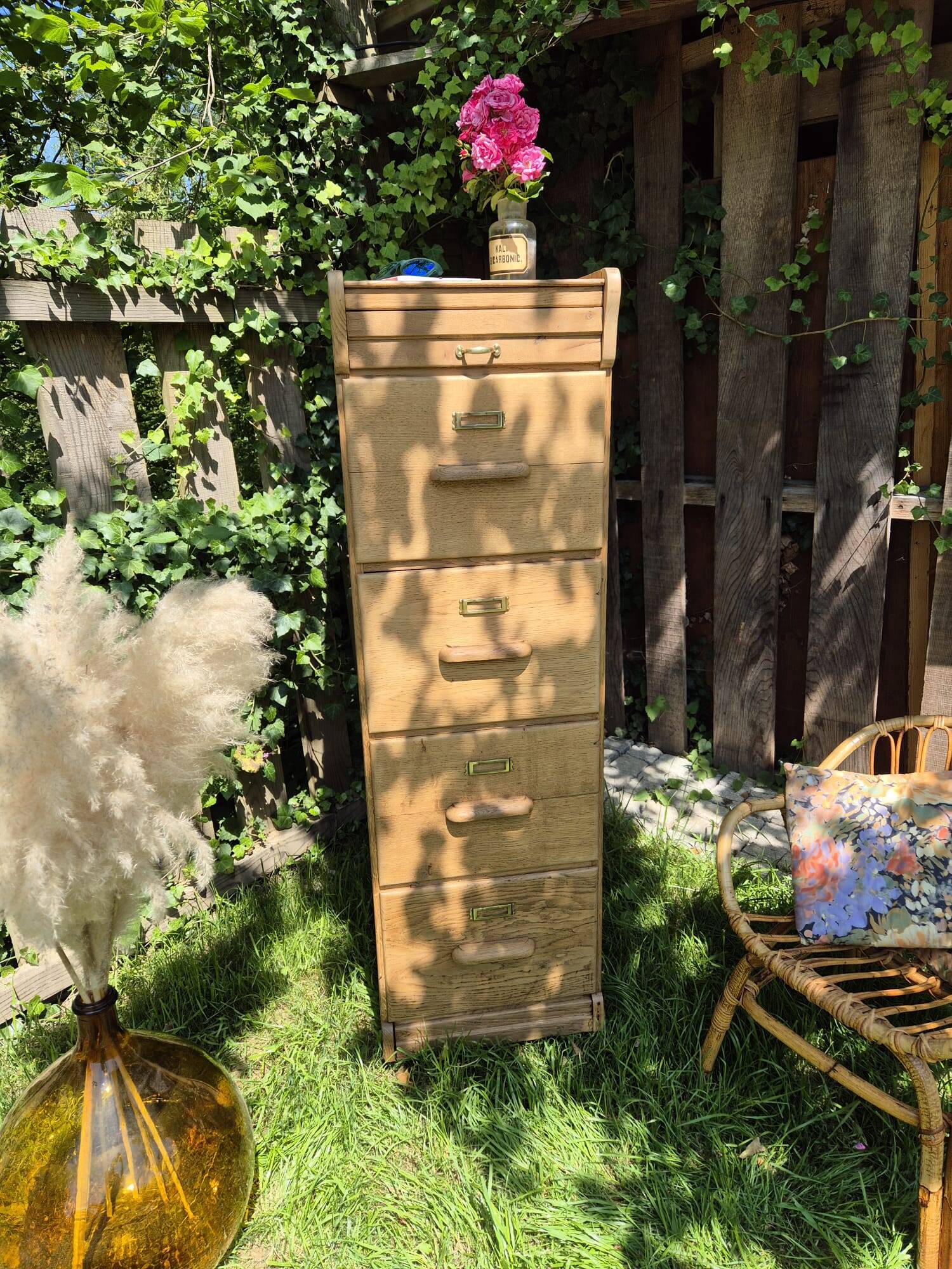 Antique filing cabinet