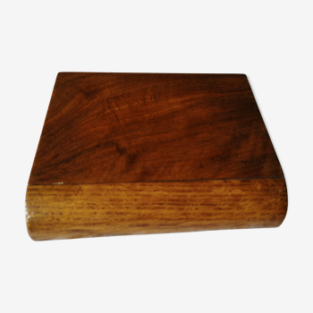 Boîte en bois forme livre à secrets début XXéme